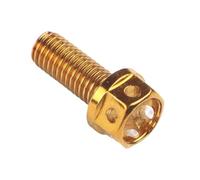 Double headed bolt Hex Serrated Flange Bolts,Flanged Set Screw Hexagon Households Machine 2Pcs Hollow Head Outer Screws Ti Fastener M6 M8X20/25/35/40/45/50/55mm(M8x20mm)