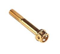 Double headed bolt Hex Serrated Flange Bolts,Flanged Set Screw Hexagon Households Machine 2Pcs Hollow Head Outer Screws Ti Fastener M6 M8X20/25/35/40/45/50/55mm(M8x50mm)