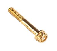 Double headed bolt Hex Serrated Flange Bolts,Flanged Set Screw Hexagon Households Machine 2Pcs Hollow Head Outer Screws Ti Fastener M6 M8X20/25/35/40/45/50/55mm(M8x45mm)