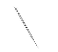 Double Headed Cuticle Scraper Metal Nails Pusher Nails Polishs Remover Manicure Tool Circles Shaped Nails Cleaner Gifts