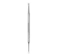 Double Headed Cuticle Scraper Metal Nails Pusher Nails Polishs Remover Manicure Tool Circles Shaped Nails Cleaner Gifts