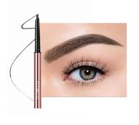 Double-headed Eyebrow Pen Natural Long-lasting Waterproof Sweat-proof Easy To Color Eyebrow Pencil For Beginners Brow Definer Dark Brown
