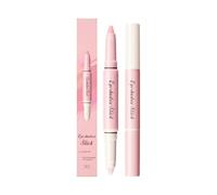 Double-headed Eyeshadow Stick, Natural Color, Waterproof Fine Matte Portable Eyeshadow Stick, Smooth Texture Soft Creamy Pen, Long Lasting Effect (C)