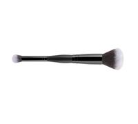 Double Headed Makeup Brush for Concealer and Blusher Soft Synthetic Fibers Cosmetic Brushes for Makeup Enthusiasts Portable Cosmetic Brush