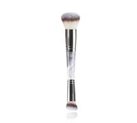 Double-Headed Makeup Brush for Loose Powder Blush Concealer Contouring Eyeshadow And Eyebrow Grooming,grey style 2,M