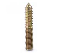 Double headed self tapping screw M6 M8 M10 Double Headed Bolt To Metal Connection Fastener Furniture Fixing Self Tapping Screws Length 30-100mm(Colored Zinc 5pcs,M8x90mm)