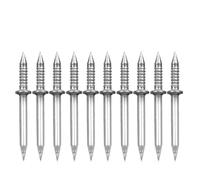 Double Headed Skirting Nails 300pcs Anti-Rust Hard Thread Screws Set