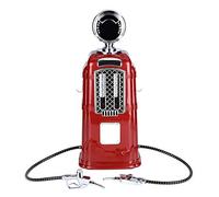 Double Heads Liquor Dispenser, Liquor Dispenser, Wine Dispenser, Unique Gas Station Shape for Beer Alcohol Water Juice Wine Restaurant (Red)