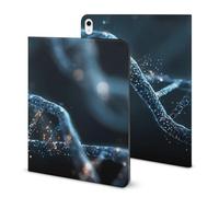 Double Helix DNA Structure Funny Tablet Case Compatible with IPAD 2020 AIR 4 （10.9in） Personality Protective Cover with Pen Slot
