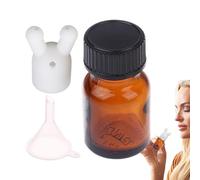 Double Hole Nose Inhaler - Refillable Perfume Bottle, Leakproof Nasal Oil Dispenser, Inhaler use with Oils, Bottle use for Home, Adults, Personal Aromatherapy Tool, Portable Diffuser