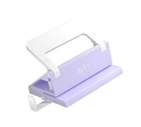 Double Hole Paper Puncher Tool 5 Sheets Capacity Heavy Duty 2 For Photo Cardstick Sheet Scrapbooking Metal