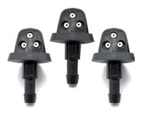 Double Hole Wiper Spray Nozzle Compatible with VW for T25 T3 Vanagon 3Pcs Car Front Rear Windscreen Washer Jets for Triple Nozzle Jets Set Kit