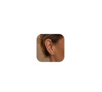 Double Hoop Earrings for Women Single Piercing Tiny Twist Earrings for One Hole Spiral Fake Multiple Piercings Earings Cartilage Conch Helix Piercing Jewelry, Silver, No Gemstone