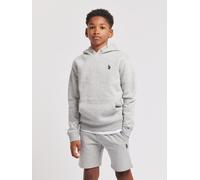 Double Horsemen Brush Back Hoodie U.S. POLO ASSN. Mid Grey 8-9 Years