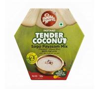 Double Horse's Instant Tender Coconut Sago Payasam Mix 180g Traditional Indian Dessert Mix Easy Instant Kerala Payasam Coconut and Sago Pudding Mix Pack of 1