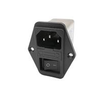 Double insurance switch power filter CW2C-10A-T (F2 02) 10A 6A 1B 2B 2A(CW2B -06A- T 6A)