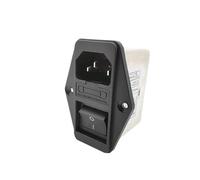 Double insurance switch power filter CW2C-10A-T (F2 02) 10A 6A 1B 2B 2A(CW2C -06A -T 6A)