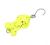 Double Jointed Hard Lure 2.9cm Metal Body Rattle Beads(B)