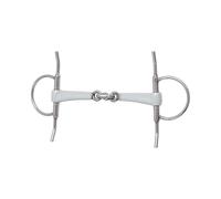 Double-jointed needle bit for horse Beris