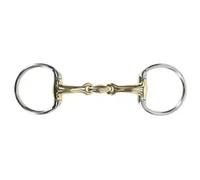 Double jointed olive bit for horse QHP