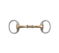 Double jointed olive bit for horses Waldhausen Cupris Massif