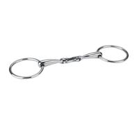 Double jointed stainless steel horse bit Covalliero