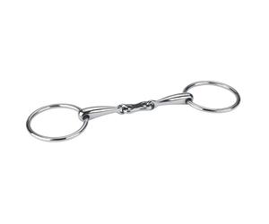 Double jointed stainless steel horse bit Covalliero