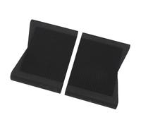 Double Kick Pedal Block Set of 2,6.54x4.72x2.05inch Lightweight Drum Kit Anchor System with Fastener, Secure Adhesion, EVA Foam Blocks for Hi Hats, Prevent Slipping