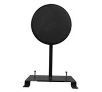 Double Kick Pedal Kick Drum for Drummers Practice Pad | Steel Build, Black Finish, Portable Footprint, Quiet Footwork Practice, for Pre Show the Go Use Random Color