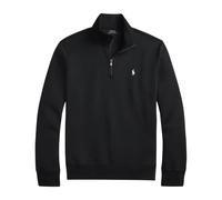 Polo Ralph Lauren Mens Double Knit Quarter Zip Sweatshirt - Colour: 001 Polo Black - Size: Large