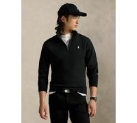 Double Knit Tech Quarter Zip Sweatshirt Black
