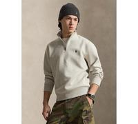 Double Knit Tech Quarter Zip Sweatshirt grey