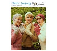 Double Knitting Pattern for Ladies Hats Gloves Fingerless Gloves Mittens 906
