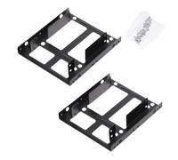 Double Layer 2 5 to 3 5 Inch Hard Drive Adapter Metal Mounting Bracket for Expanding Memory in PC Hard Drive Holder