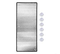 Double-Layer Aluminum Foil Insulation Film, Window Sunshade, Sash Roof Window Film Heat Blocking Privacy Protection, for Home, Bedroom, Living Room(40x100cm Hemming)