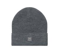 Double-layer badge hat KnowledgeCotton Apparel Merino Gris TU