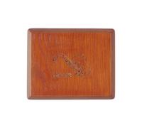 Double Layer Bassoon Leaf Organizers Case Portable Wood Storage Box Leaf Holder Protective Case Perfect For 10 Leaves Professional Storage Solution