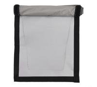 Double Layer Camping Stove Chimney Protector 20x23cm | 20x23cm size, customizable hole diameter, protects tent fabric from sparks, ideal for winter camping