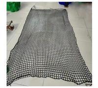 Double Layer Climbing Net for Treehouse Kids Play Area 2x2m Tree Bridge Net Play Equipment Safe Outdoor Adventure for Children