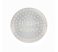 Double Layer Design, Prevents Clogging, ensures Even Water Distribution, fits 58mm, 304 Steel(51mm)