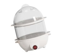 Double Layer Electric Eggs Cooker with Auto Shutoff Rapid Cooking Poacher for Poached Scrambled Eggs Vegetables Double Stack Eggs Boiler