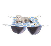 Double Layer Ferret Hammock | Indoor Ferret Sleep Bed Nest - Beautiful Appearance Pet Sleeping Tool for Inside The Cage or Corner of The Room