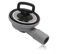 Double-Layer Filter Sink Drain for RVs, Boats & Caravans - Stainless Steel + Plastic Waste Fitting with Dual Foam/Rubber Seals, Fits 50 mm APER