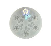 Double Layer Flower Silicone Mold Jewelry Making Tool for Resin Soap and Wax Creations Plumeria Rose Tulips Silicone Mold