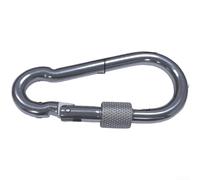 Double Layer Hanging Strap with M8 Screw Lock, 30cm Alloy Punching Bag Swing Hook for Home Gym Fitness Equipment, Secure Metal Buckle for Heavy Bags(C)