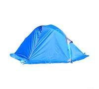 Double Layer Hiking Tent 1 Person 7001 Aluminum Alloy | Ultra-light 1.7kg, double-layer waterproof, snow skirt, level 7 wind resistance, easy carry