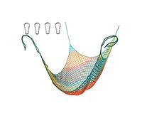 Double Layer Kids Climbing Net - Customizable Safety Net for Treehouse, Jungle Gym & Backyard Playgrounds (2x3m) - Durable Cargo Net for Secure Playtime