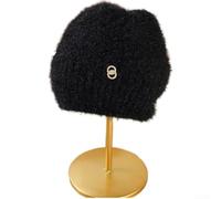 Double Layer Knit for beret 52-58cm Warm Fleece Lined Double | Double-layer knit, soft fleece lining, 52-58cm fit, windproof warmth, all-day comfort