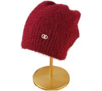 Double Layer Knit for beret 52-58cm Warm Fleece Lined Double | Double-layer knit, soft fleece lining, 52-58cm fit, windproof warmth, all-day comfort