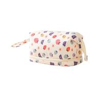 Double Layer Makeup Bag for Women Portable Travel Cosmetic Pouches Storage Organized Toiletry Bags with Bear Designs Stylish Cosmetic Storage